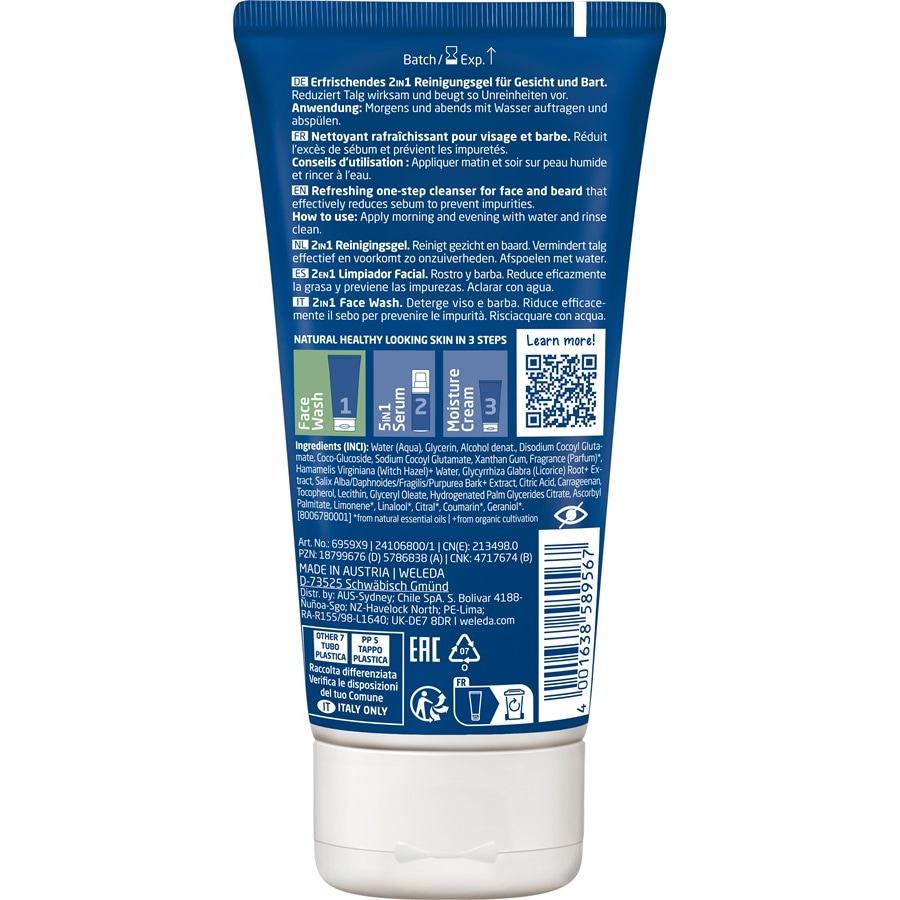 Weleda FOR MEN 2in1 Face Wash Nur für heute