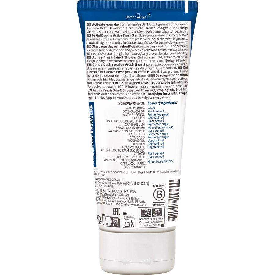 Duschgel For Men Active Fresh 3in1 Shower Gel von Weleda Wochenangebot