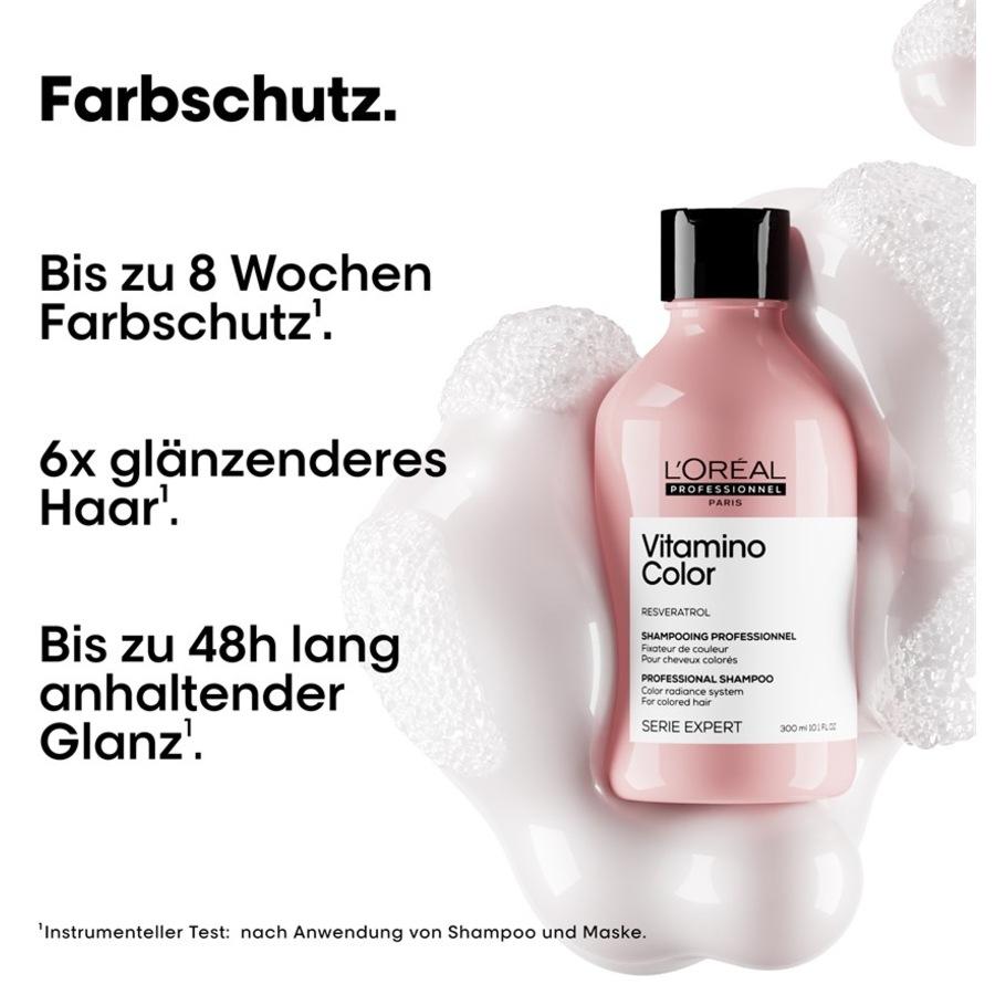 Serie Expert Vitamino Color Professional Resveratrol Shampoo von L’Oréal Professionnel Paris 50% Rabatt für begrenzte Zeit