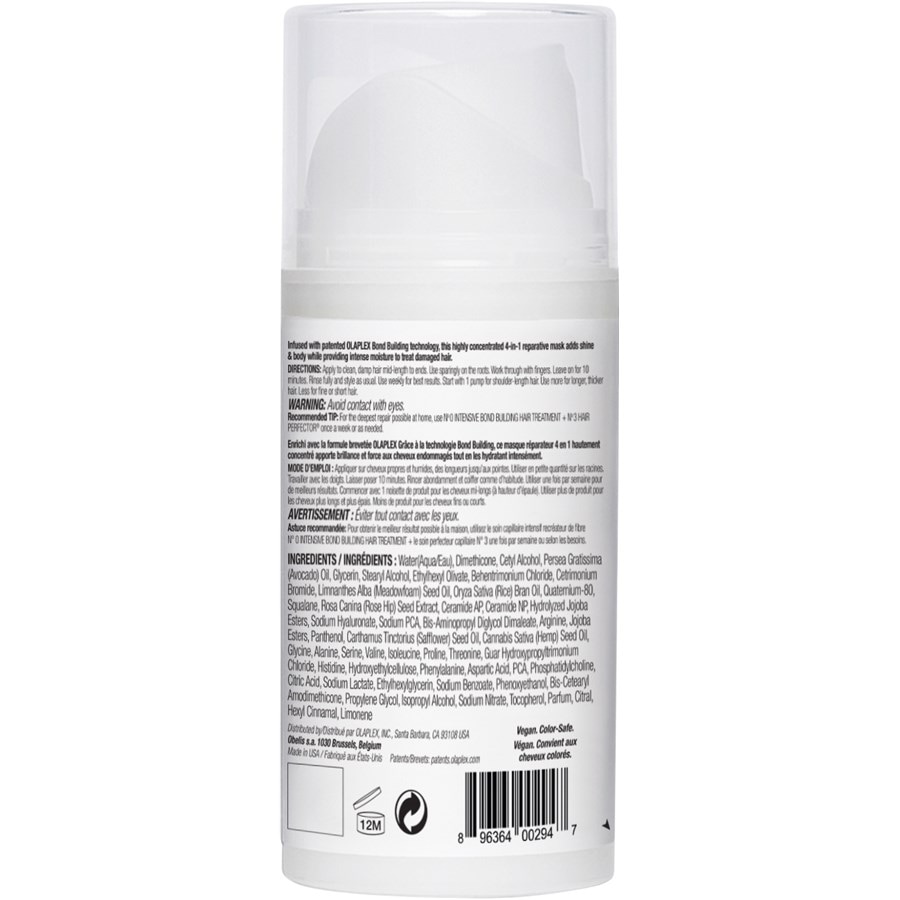 Aufbau N°8 Bond Intense Moisture Mask von Olaplex Top Angebot