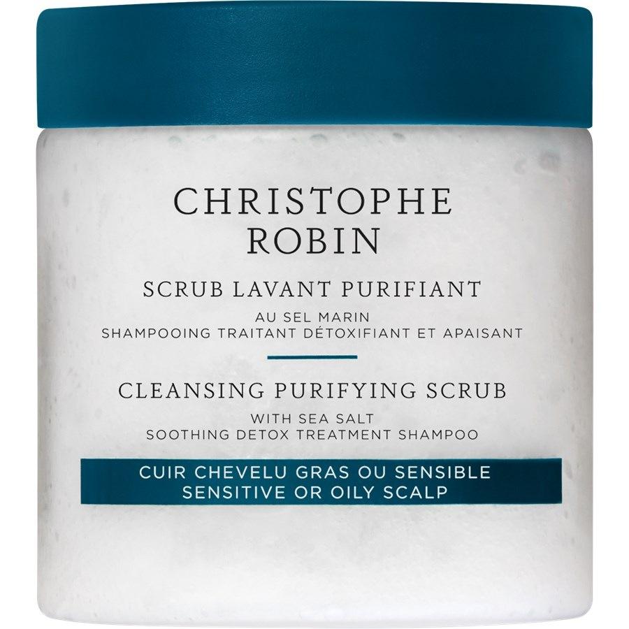 Shampoo Cleansing Purifying Scrub with Sea Salt von Christophe Robin Sonderangebot der Fabrik