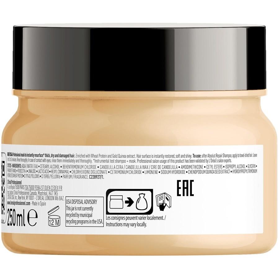 Serie Expert Absolut Repair Professional Mask von L’Oréal Professionnel Paris Kauf eins, bekomm eins gratis