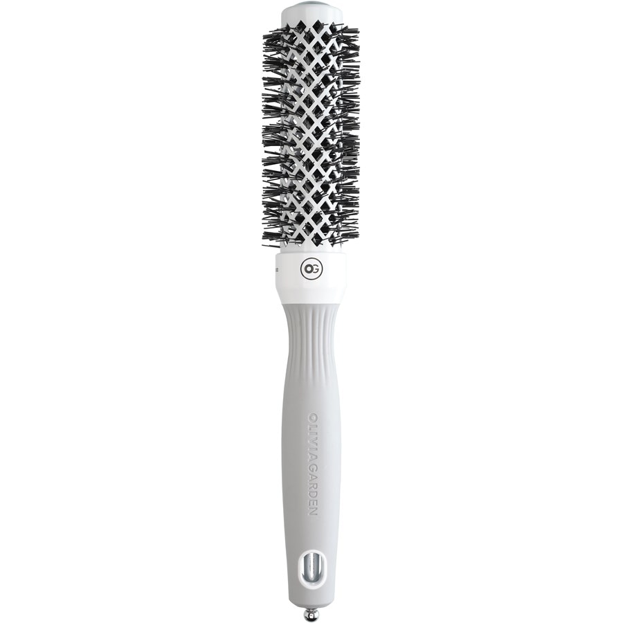 Blowout Expert Blowout Shine Rundbürste Keramikbeschichtet ionisierte Nylonborsten von Olivia Garden Kostenlose Rückgabe