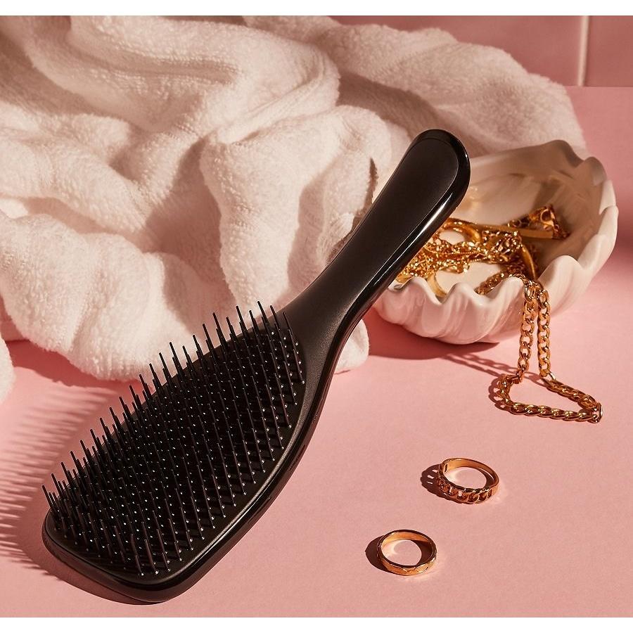 The Wet Detangler Ultimate - Midnight Black Straight & Curly Hair von Tangle Teezer Begrenzte Freigabe