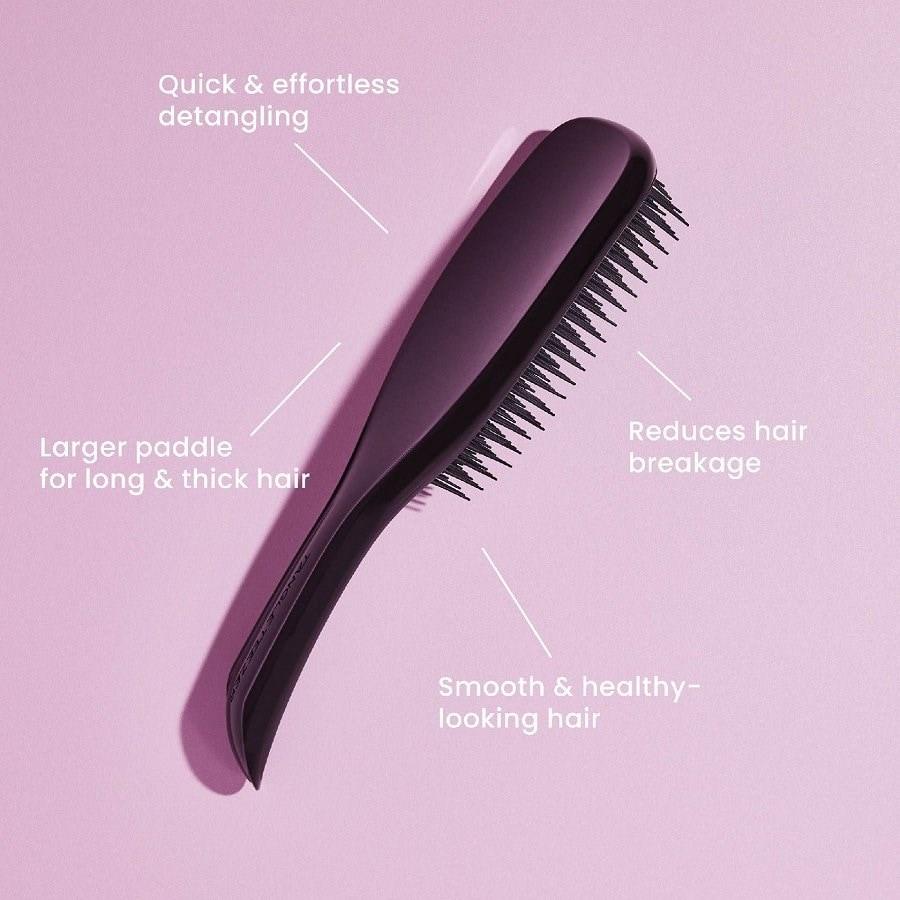 The Wet Detangler Ultimate - Midnight Black Straight & Curly Hair von Tangle Teezer Begrenzte Freigabe