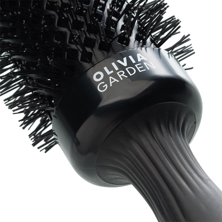 Blowout Expert Blowout Shine Rundbürste Black Label Mit gewellten Borsten von Olivia Garden Bis zu 60% Rabatt