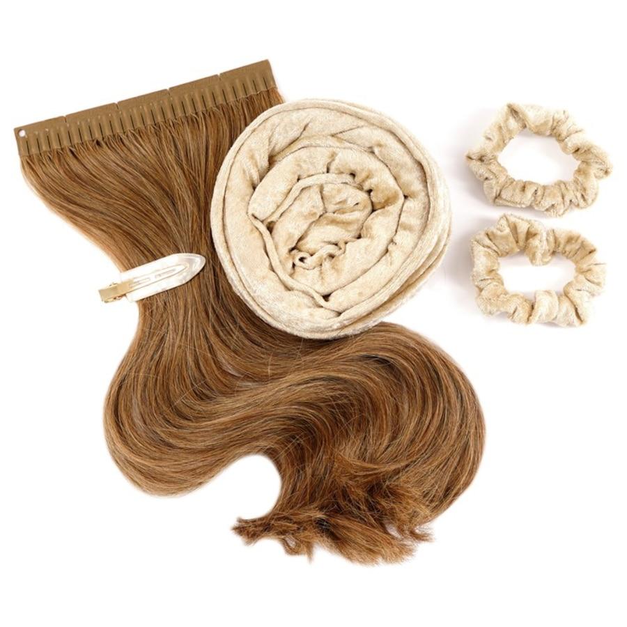 Original Velvet Lockenband Shiny Beige von Lotta Curls ❤️ Online kaufen Im Verkauf
