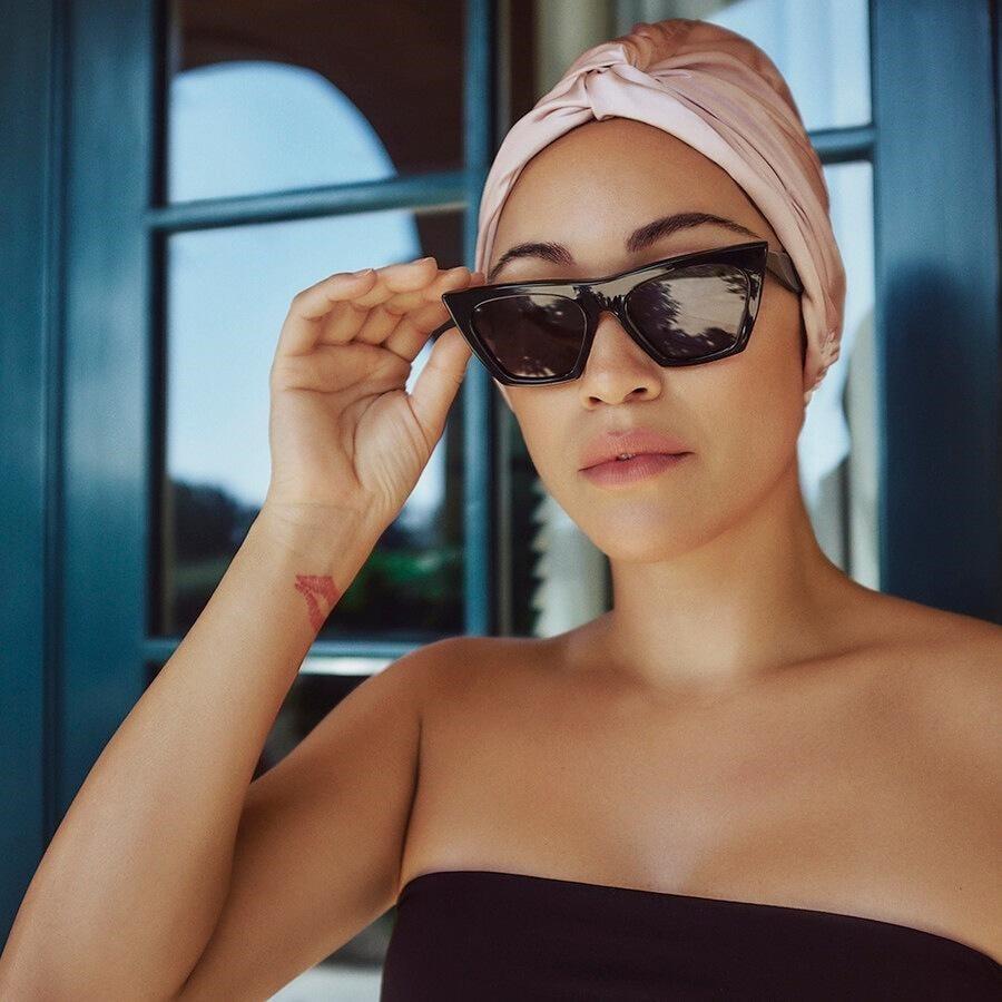 Hair Care Silk Hair Turban Pink von slip Online
