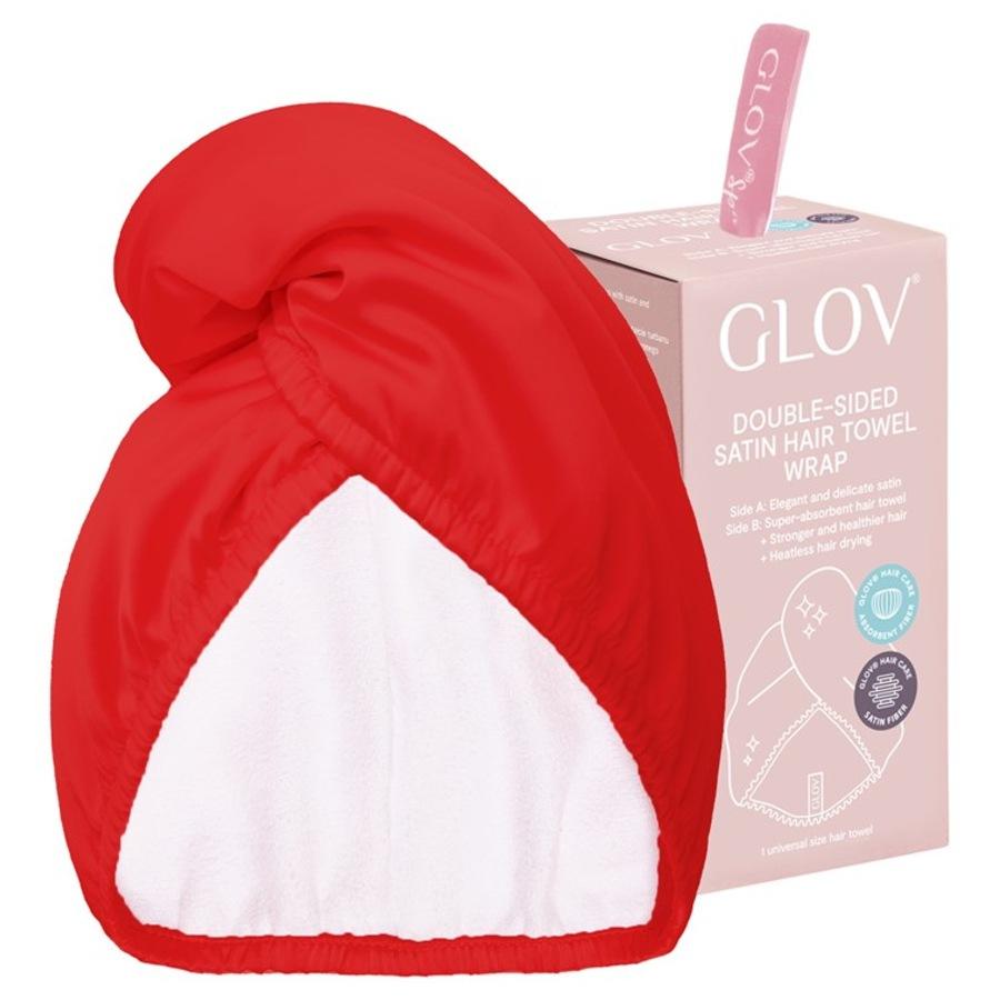 Doppelseitiger Satin-Mikrofaser Haarturban Hair Wrap Satin von GLOV im Angebot