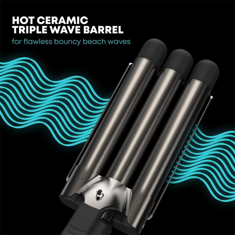 Styler Deep Beach Welleneisen von Revamp Professional Vatertagsangebot