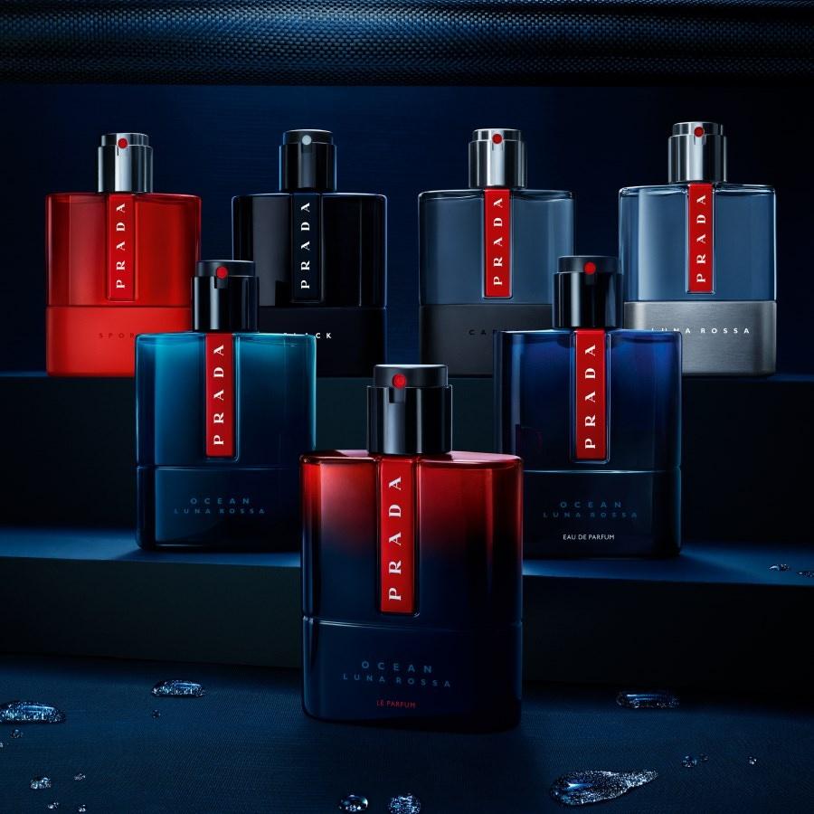 Prada Luna Rossa Black Eau de Parfum Spray - nachfüllbar Rabatt