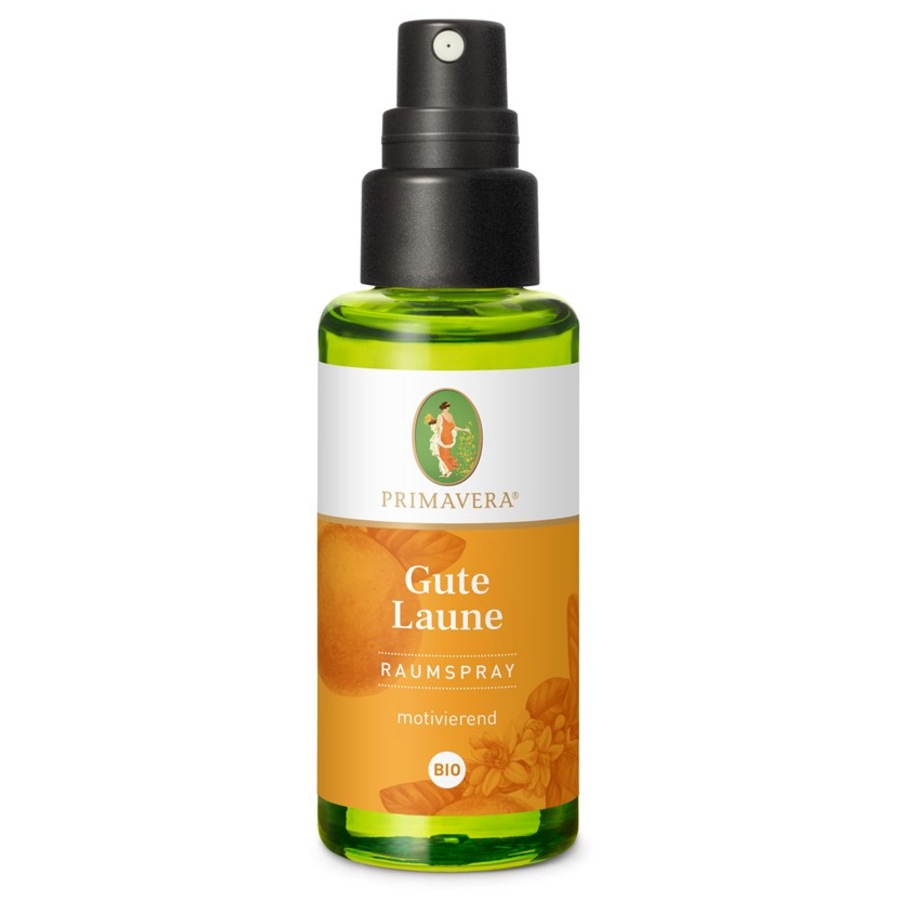Bioraumduft Airsprays Gute Laune Raumspray von Primavera 50% Rabatt für begrenzte Zeit