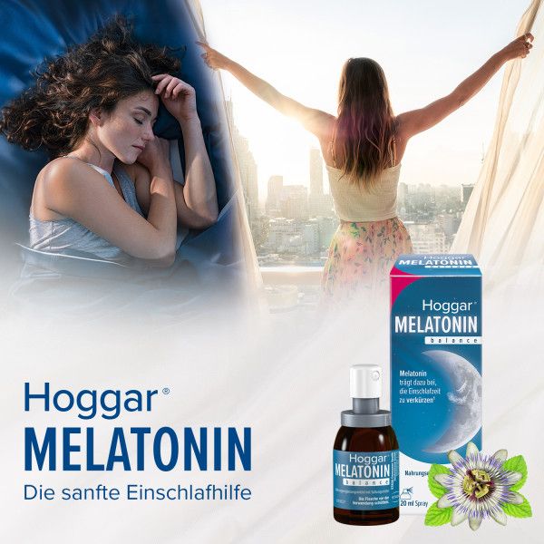 ﻿bodyguardapotheke HOGGAR Melatonin balance Spray Kauf eins, bekomm eins gratis