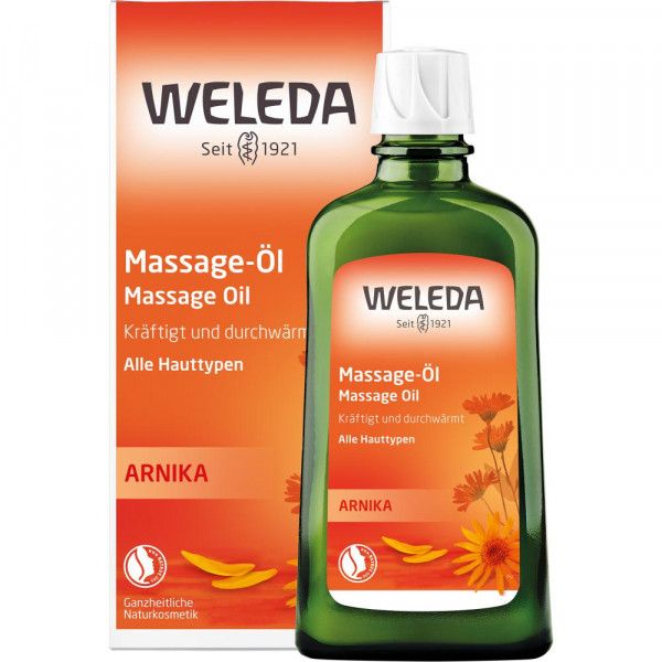 bodyguardapotheke Weleda Massageöl Arnika - kräftigt und durchwärmt Zeitbegrenzte Promotion