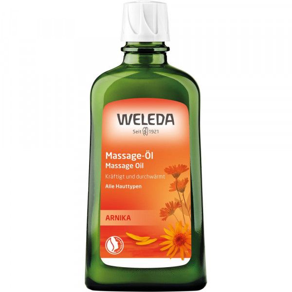 bodyguardapotheke Weleda Massageöl Arnika - kräftigt und durchwärmt Zeitbegrenzte Promotion