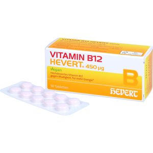 bodyguardapotheke VITAMIN B12 HEVERT 450 μg Tabletten Discount Store für neue Produkte