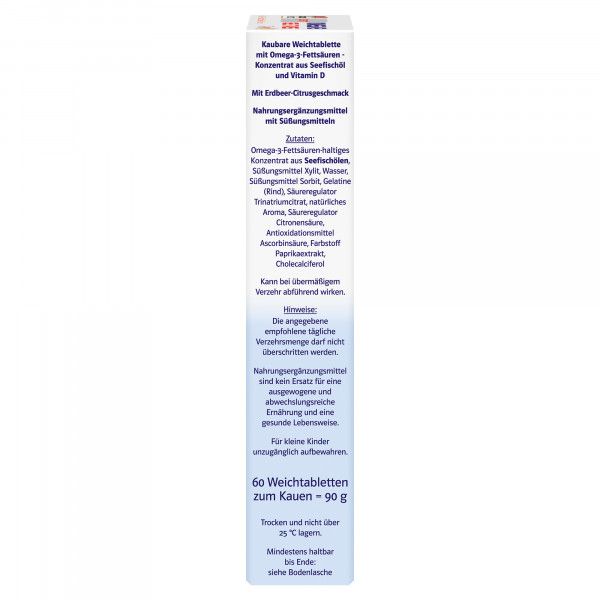 bodyguardapotheke DOPPELHERZ Omega-3 Gel-Tabs family Erdb.Cit.system Clearance-Verkauf