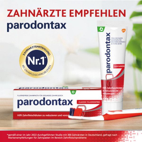 bodyguardapotheke Parodontax Classic Fluoridfrei Zahnpasta Blitzverkäufe
