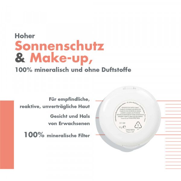 bodyguardapotheke AVENE Kompaktsonnencreme SPF 50 sand 2010 Blitzangebot