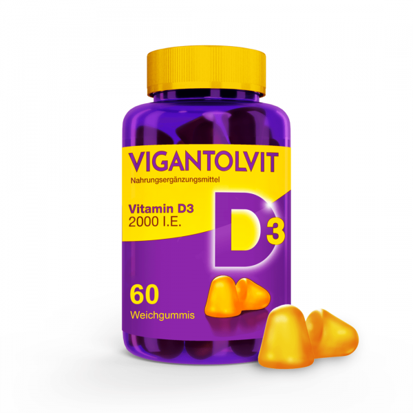 bodyguardapotheke VIGANTOLVIT 2000 I.E. Vitamin D3 Weichgummis Große Rabatte