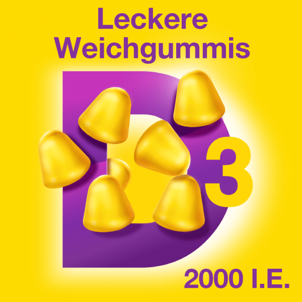 bodyguardapotheke VIGANTOLVIT 2000 I.E. Vitamin D3 Weichgummis Große Rabatte