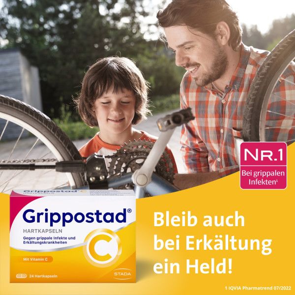bodyguardapotheke GRIPPOSTAD C Hartkapseln gegen grippale Infekte und Erkältungskrankheiten mit Vitamin C Bestseller