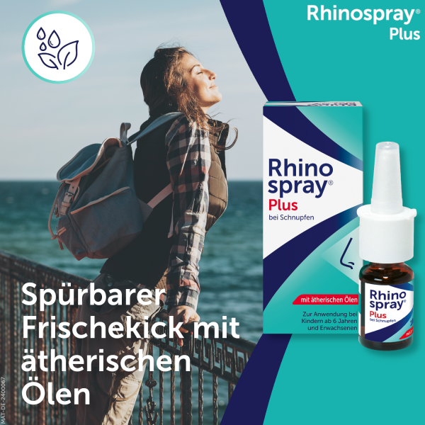 bodyguardapotheke RHINOSPRAY plus bei Schnupfen mit Feindosierer Sonderangebote