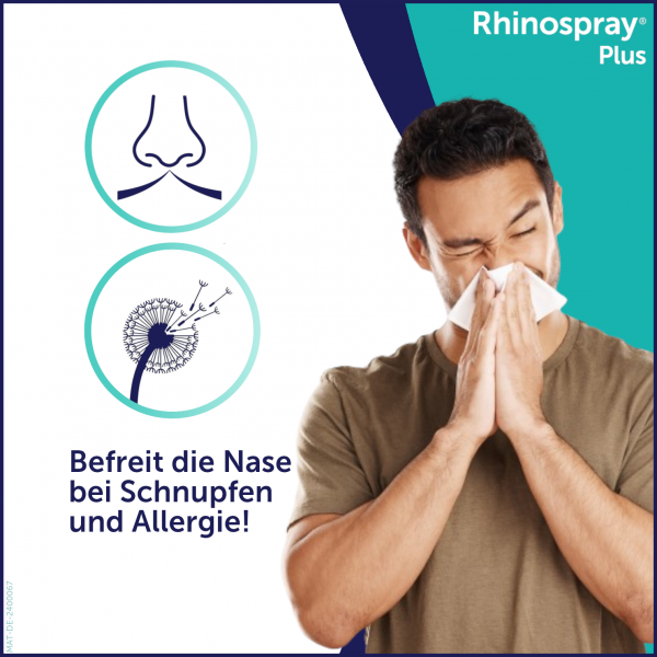 bodyguardapotheke RHINOSPRAY plus bei Schnupfen mit Feindosierer Sonderangebote