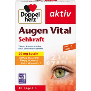 bodyguardapotheke DOPPELHERZ Augen Vital Sehkraft aktiv Kapseln Super Sparpreis