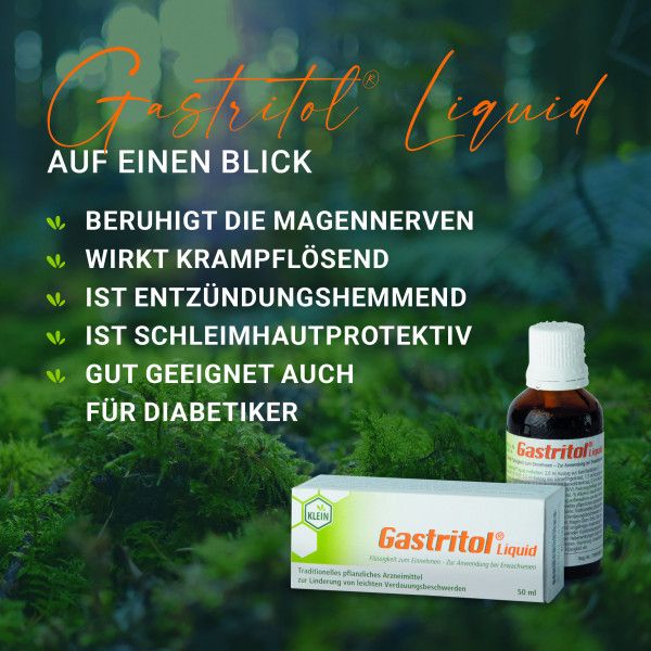 bodyguardapotheke GASTRITOL Liquid Flüssigkeit zum Einnehmen Vierteljährliche Förderung
