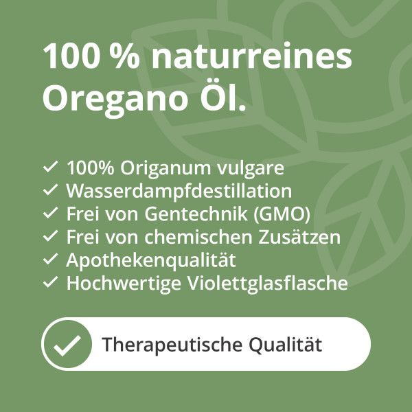 bodyguardapotheke OREGANO ÖL naturrein ätherisch Kostenloser Versand international