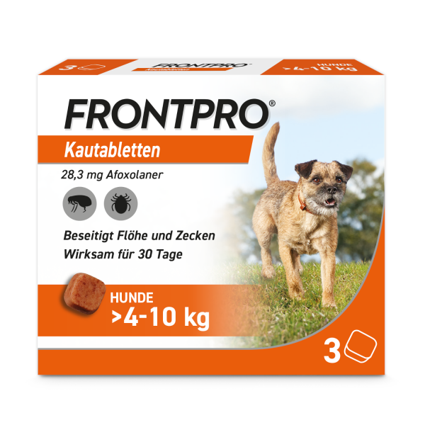 bodyguardapotheke FRONTPRO 28 mg Kautabletten f.Hunde >4-10 kg Black Friday Preise