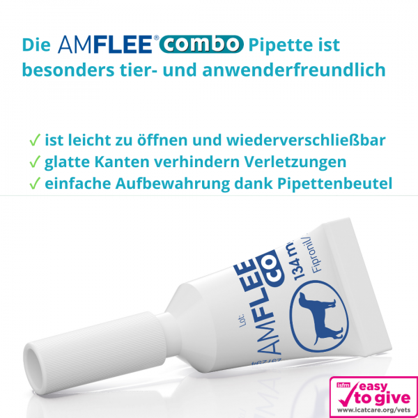 bodyguardapotheke AMFLEE combo 402/361 8mg Lsg.z.Auf.f.Hunde üb.40kg Kostenloser Versand
