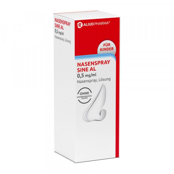 bodyguardapotheke Nasenspray sine AL 0 5 mg / ml bei Schnupfen Exklusivangebot
