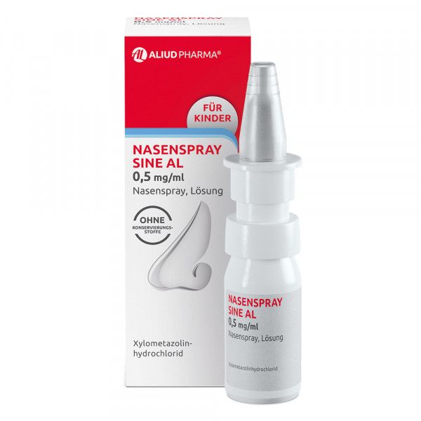bodyguardapotheke Nasenspray sine AL 0 5 mg / ml bei Schnupfen Exklusivangebot