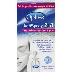 bodyguardapotheke OPTREX ActiSpray 2in1 f.trockene+gereizte Augen Weihnachtsangebot