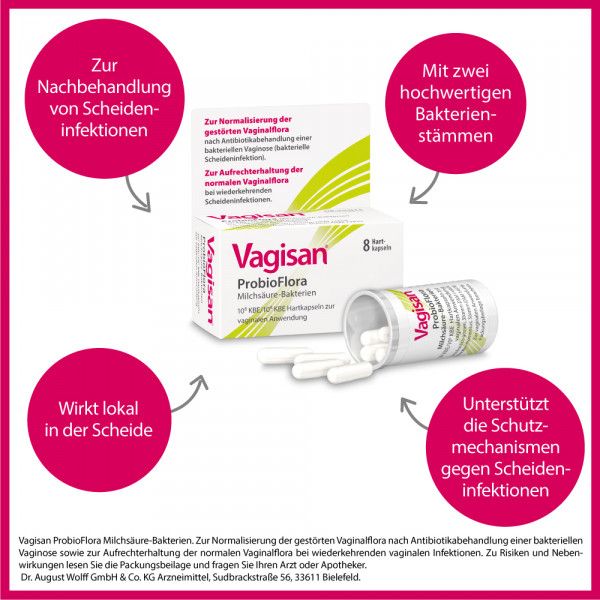 bodyguardapotheke VAGISAN ProbioFlora Milchsäure-Bakter.Vaginalkaps Osterangebot