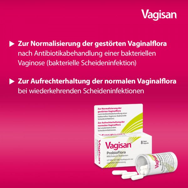 bodyguardapotheke VAGISAN ProbioFlora Milchsäure-Bakter.Vaginalkaps Osterangebot