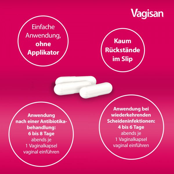 bodyguardapotheke VAGISAN ProbioFlora Milchsäure-Bakter.Vaginalkaps Osterangebot