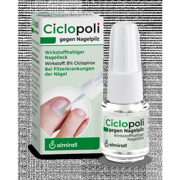 bodyguardapotheke CICLOPOLI gegen Nagelpilz wirkstoffhalt.Nagellack Heißer Verkauf