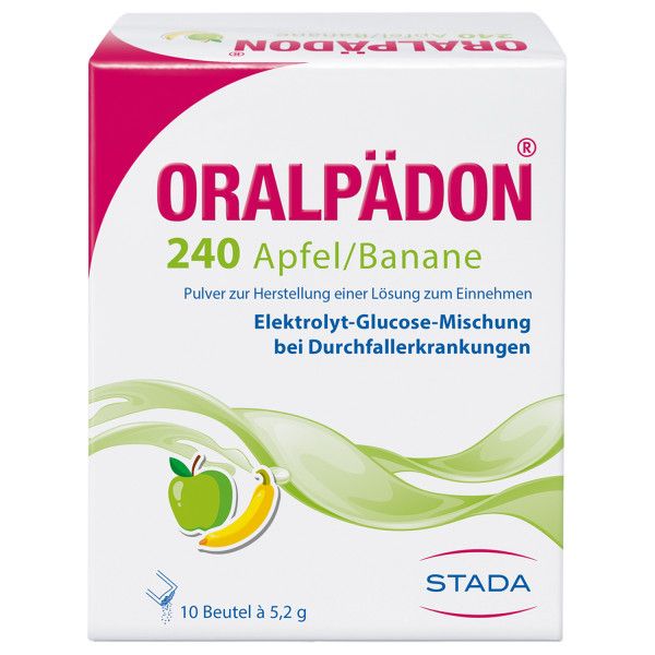 bodyguardapotheke ORALPÄDON 240 Apfel Banane Pulver Nur für heute