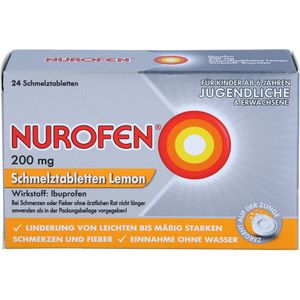 bodyguardapotheke NUROFEN 200 mg Schmelztabletten Lemon Vierteljährliche Förderung