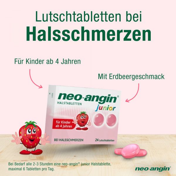 bodyguardapotheke NEO-ANGIN junior Halstabletten Im Verkauf