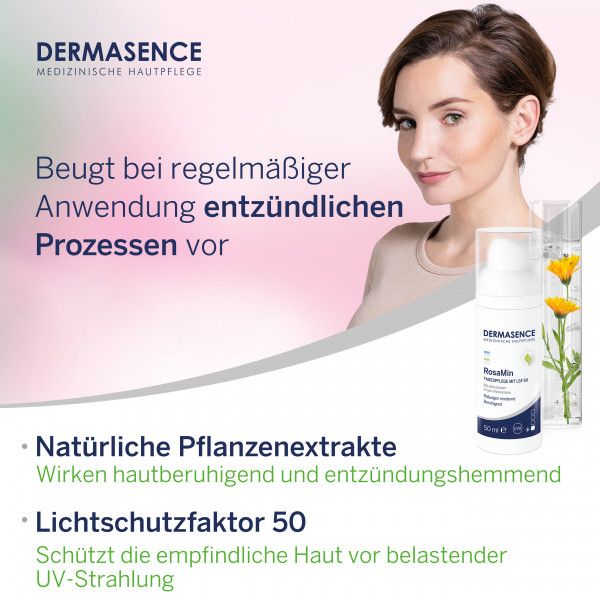 bodyguardapotheke DERMASENCE RosaMin Tagespflege Emulsion LSF 50 Versandkostenfrei