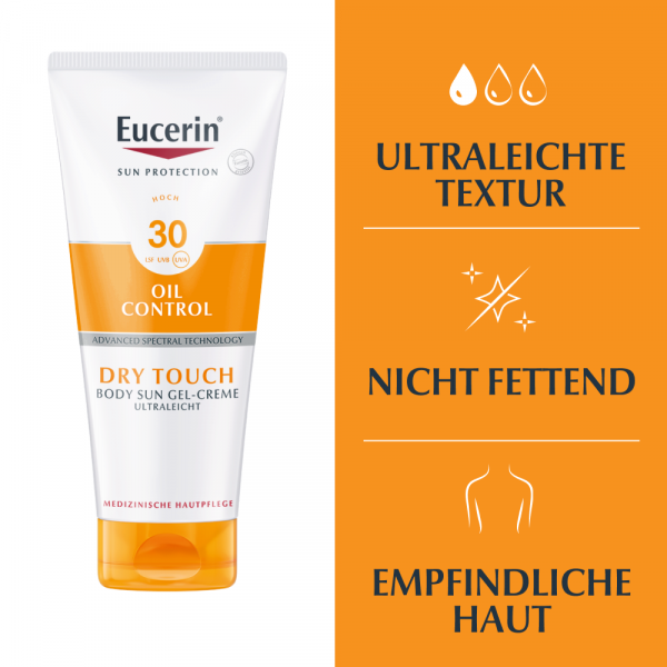 bodyguardapotheke EUCERIN Sun Gel-Creme Oil Control Body LSF 30 Exklusivangebot