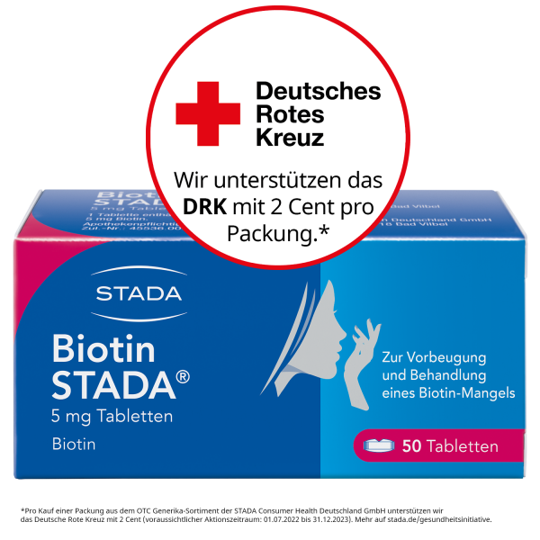 bodyguardapotheke BIOTIN STADA 5 mg Tabletten Preisnachlass