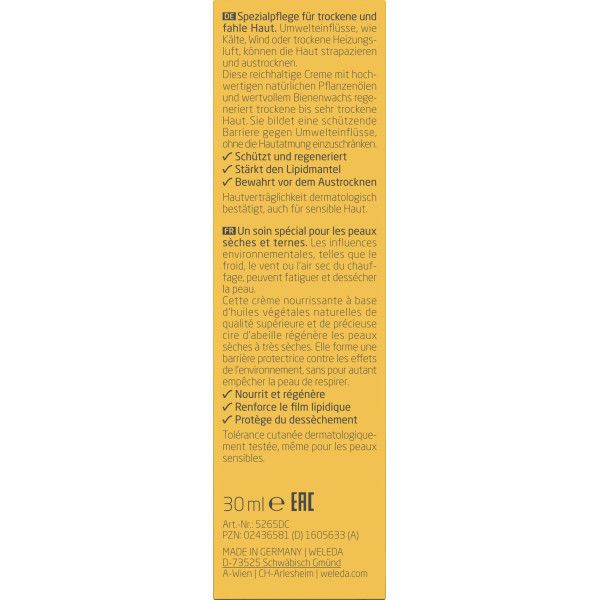 bodyguardapotheke Weleda Coldcream - pflegt und schützt intensiv Heißer Verkauf