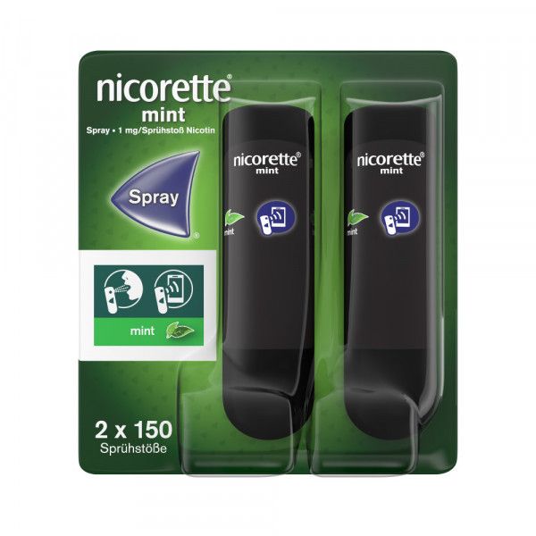 bodyguardapotheke NICORETTE Mint Spray 1 mg/Sprühstoß NFC Zeitlich begrenztes Angebot