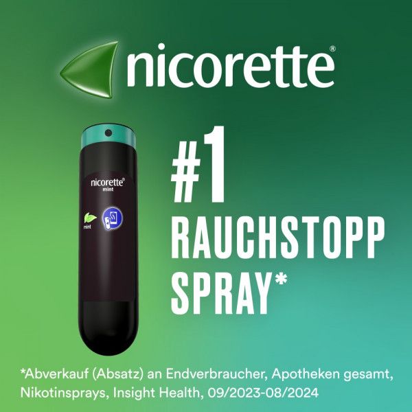 bodyguardapotheke NICORETTE Mint Spray 1 mg/Sprühstoß NFC Zeitlich begrenztes Angebot
