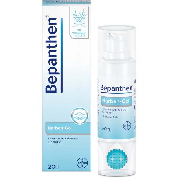 bodyguardapotheke BEPANTHEN Narben-Gel mit Massage-Roller Bestseller